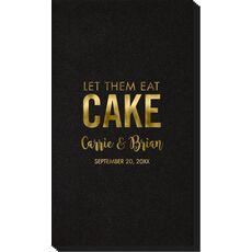 Let Them Eat Cake Linen Like Guest Towels