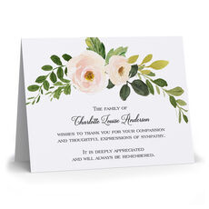 Personalized Funeral Memorial Cards Funeral Thank You Cards The Stationery Studio