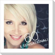 60 & Sensational Photo Napkins