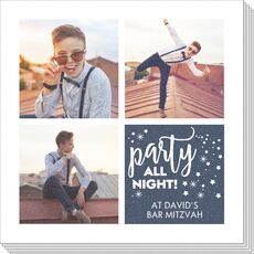 Party All Night Photo Napkins