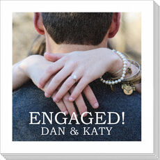 Create Your Own Big Statement Photo Napkins