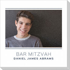 Double Line Photo Napkins