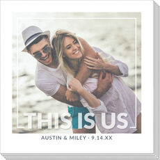 This is Us Overlay Photo Napkins