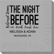 The Night Before Napkins