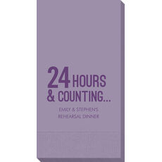 24 Hours and Counting Guest Towels