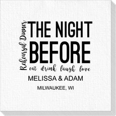 The Night Before Luxury Deville Napkins