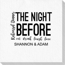 The Night Before Luxury Deville Napkins