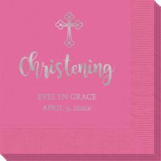 Ornate Celtic Cross Napkins