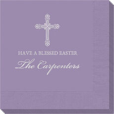 Religious Cross Napkins