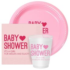 Baby Shower with Heart