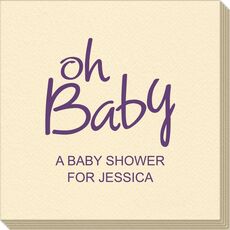 Casual Oh Baby Linen Like Napkins