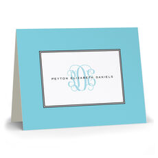 Elegance Pool Folded Note Cards