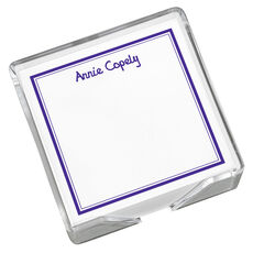 Santa Rosa Memo Square with Acrylic Holder