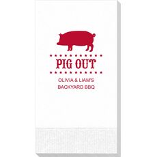 BBQ Pig Guest Towels