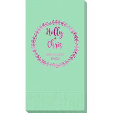 Sweet Wreath Guest Towels