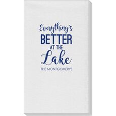 Better at the Lake Linen Like Guest Towels