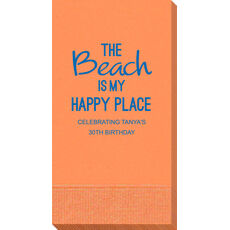 The Beach is My Happy Place Guest Towels