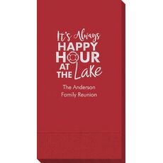 Happy Hour at the Lake Guest Towels