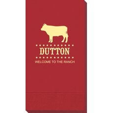 BBQ Cow Guest Towels