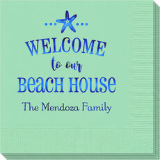Welcome to Our Beach House Napkins