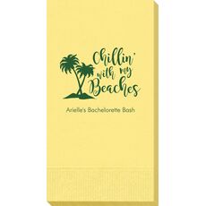 Chillin With My Beaches Guest Towels