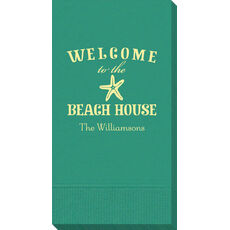 Welcome to the Beach House Guest Towels