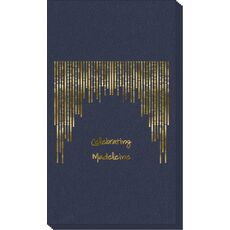 Stunning Streamers Linen Like Guest Towels