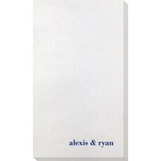 Always Flaunt Your Names Bamboo Luxe Guest Towels