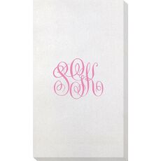 Interlocking Script Monogram Bamboo Luxe Guest Towels