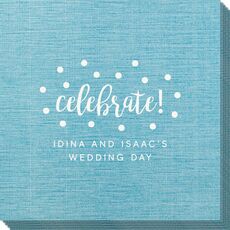 Confetti Dot Celebrate Bamboo Luxe Napkins