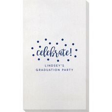 Confetti Dot Celebrate Bamboo Luxe Guest Towels