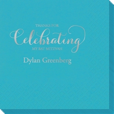 Thanks For Celebrating Any Event Napkins