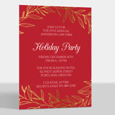 Holiday Invite #22b Confetti Holiday Party Invitation Ivory Pastel Christmas Party Invite Gold Silver Turquoise
