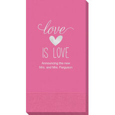 Love is Love Guest Towels