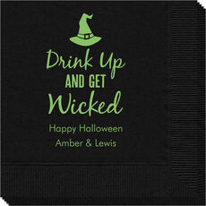 Drink Up and Get Wicked Napkins