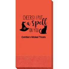 Spell On You Halloween Guest Towels