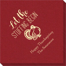 Let The Stuffing Begin Linen Like Napkins