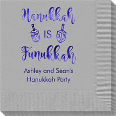 Hanukkah Is Funukkah Napkins