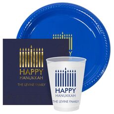 Modern Menorah Hanukkah