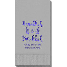 Hanukkah Is Funukkah Guest Towels