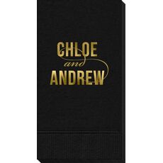 Modern Couple Guest Towels