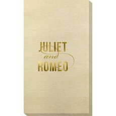 Modern Couple Bamboo Luxe Guest Towels