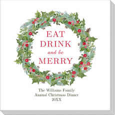 Eat Drink and be Merry Napkins