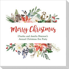 Holiday Swag Napkins