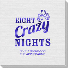 Eight Crazy Nights Linen Like Napkins