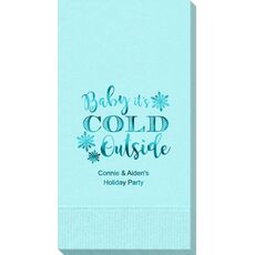 Baby It's Cold Outside Guest Towels