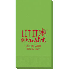 Let It Merlot Guest Towels