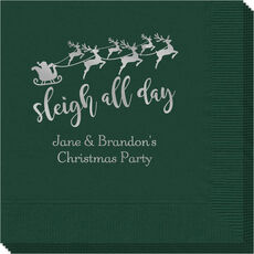 Sleigh All Day Napkins