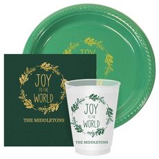 Joy to the World Wreath