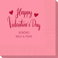 Happy Valentine's Day Napkins